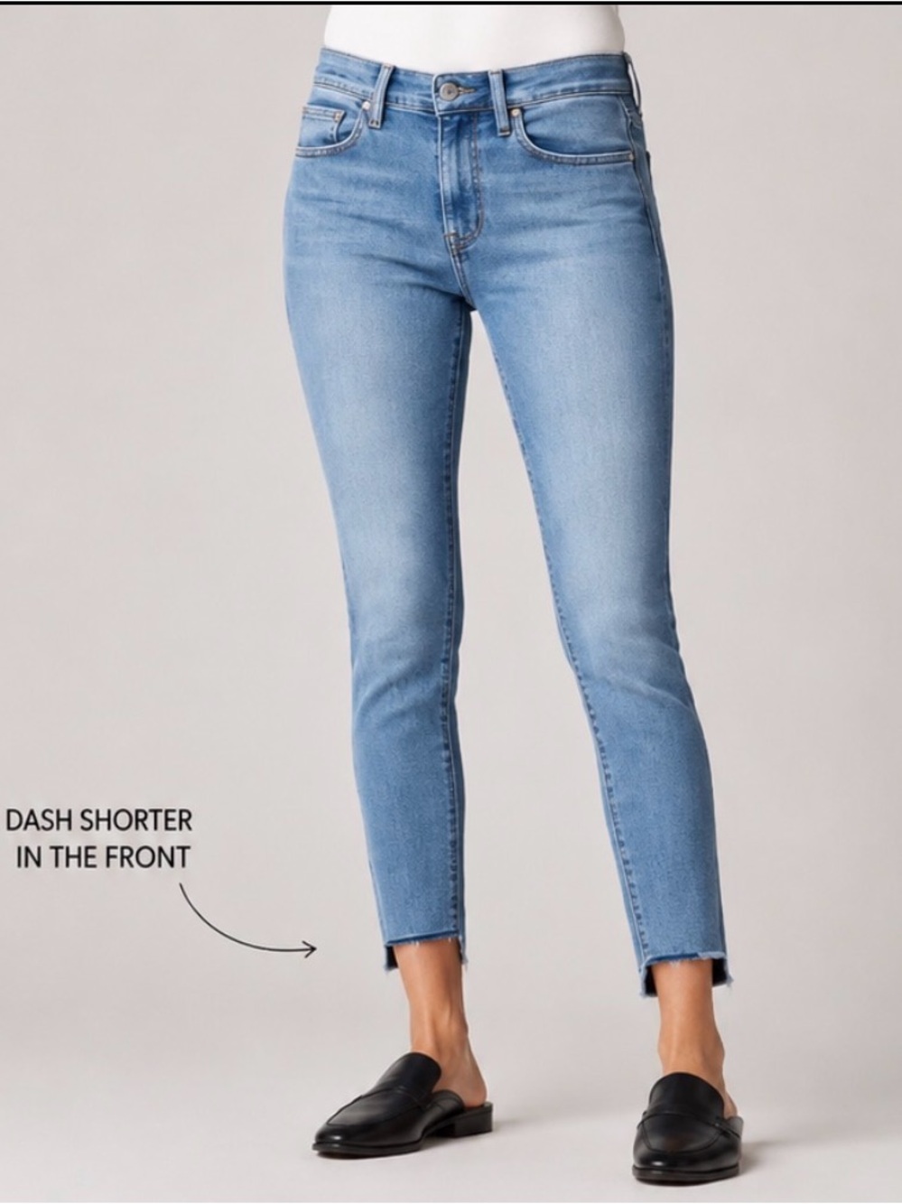 Rag & Bone Skinny Ankle Capri Jeans Wiley Wash Raw Step Hem Size 25 Made in USA